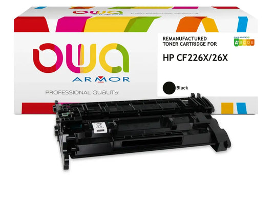 HP CF226X Jumbo - Cartouche laser compatible - extra haute capacité - Noir - Toner remanufacturé OWA