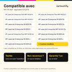 Imprimantes compatibles avec HP 37X Toner Noir compatible équivalent à CF237X