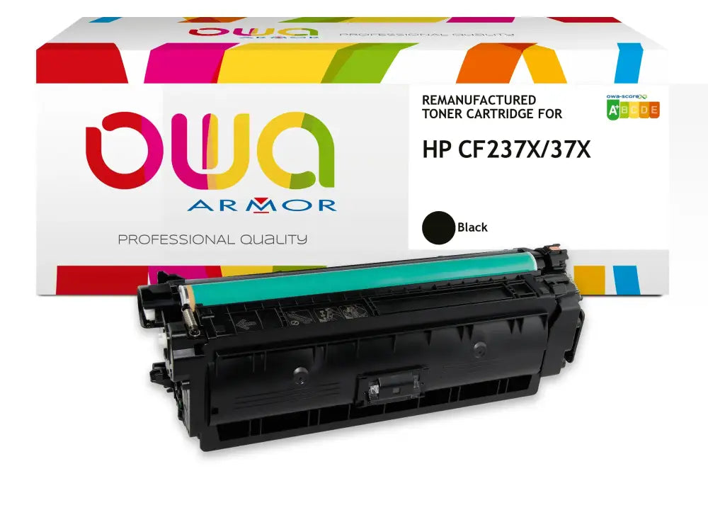 HP CF237X - Cartouche laser compatible - haute capacité - Noir - Toner remanufacturé OWA