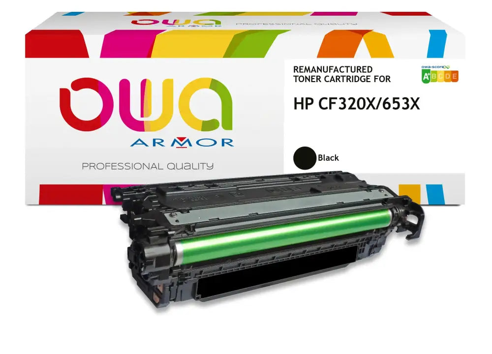 HP CF320X - Cartouche laser compatible - haute capacité - Noir - Toner remanufacturé OWA