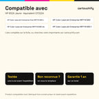 Imprimantes compatibles avec HP 652A Toner Jaune compatible équivalent à CF322A