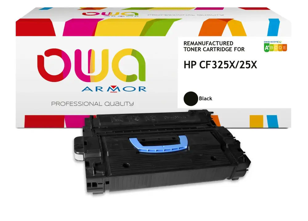 HP CF325X - Cartouche laser compatible - haute capacité - Noir - Toner remanufacturé OWA