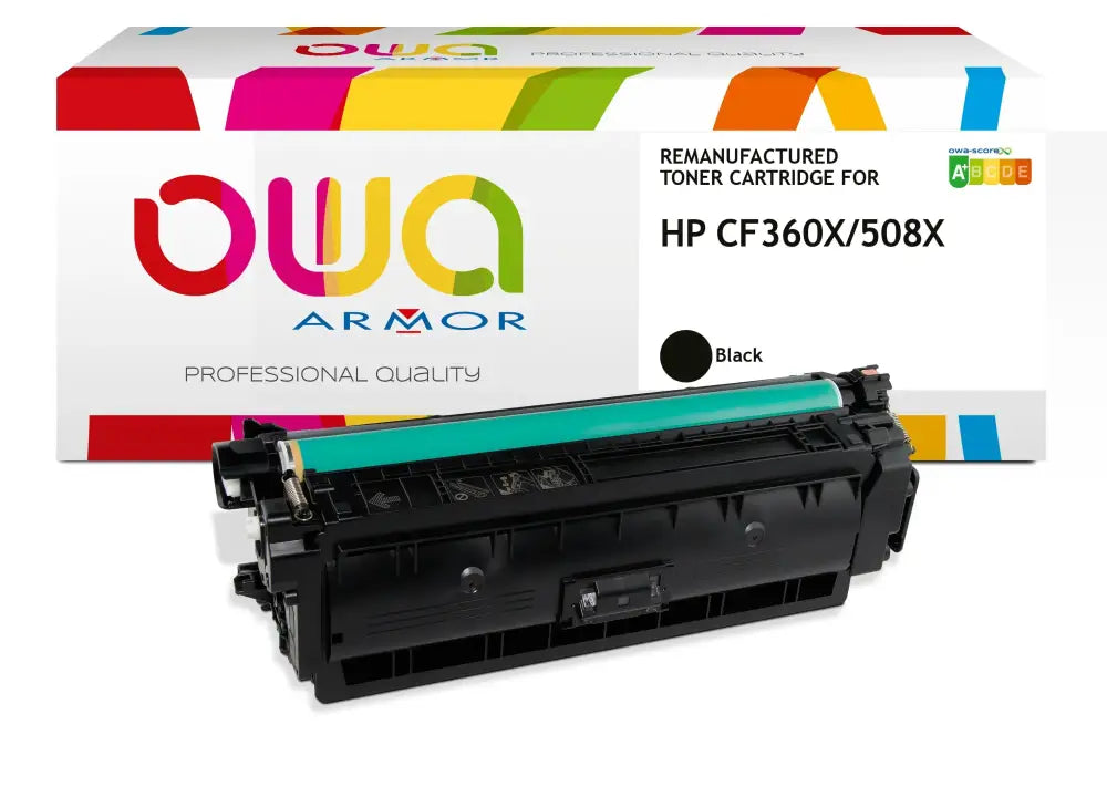 HP CF360X - Cartouche laser compatible - haute capacité - Noir - Toner remanufacturé OWA