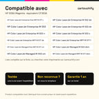 Imprimantes compatibles avec HP 508A Toner Magenta compatible équivalent à CF363A