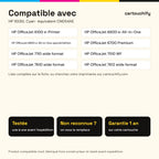 Imprimantes compatibles avec HP 933XL Cartouche Cyan compatible équivalent à CN054AE
