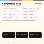 Imprimantes compatibles avec HP 933XL Cartouche Jaune compatible équivalent à CN056AE