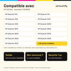 Imprimantes compatibles avec la cartouche HP 302 Noir