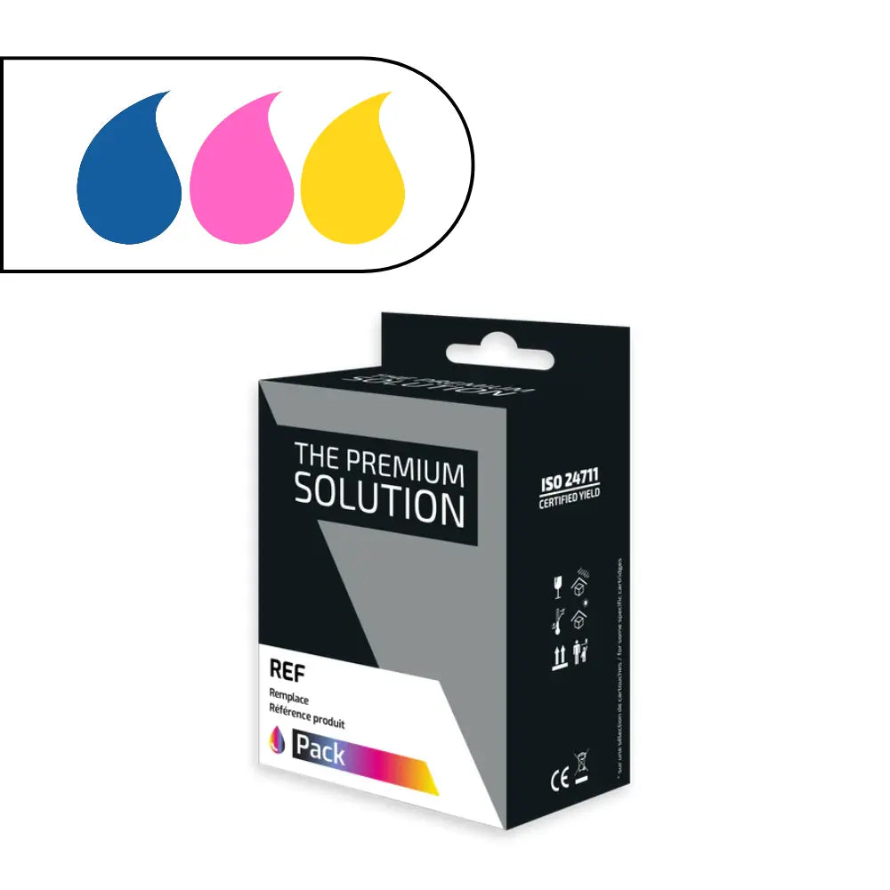 hp H901 Pack 3 couleurs — Cartouche compatible