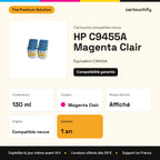 HP C9455A Cartouche Magenta Clair compatible : caractéristiques