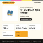HP C9449A Cartouche Noir Photo compatible : caractéristiques