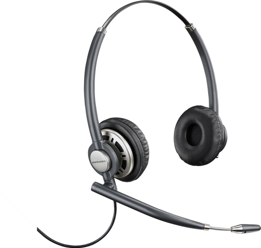 HP Poly Casque binaural EncorePro 720 + Quick Disconnect Noir(e) (8R707AA)