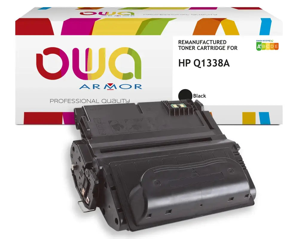 HP Q1338A - Cartouche laser compatible - Noir - Toner remanufacturé OWA
