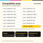 Imprimantes compatibles avec HP 12A Toner Pack 6 Noir compatible équivalent à Q2612A, 103, 303