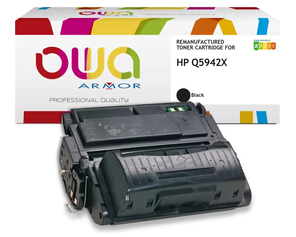 HP Q5942X - Cartouche laser compatible - extra haute capacité - Noir - Toner remanufacturé OWA