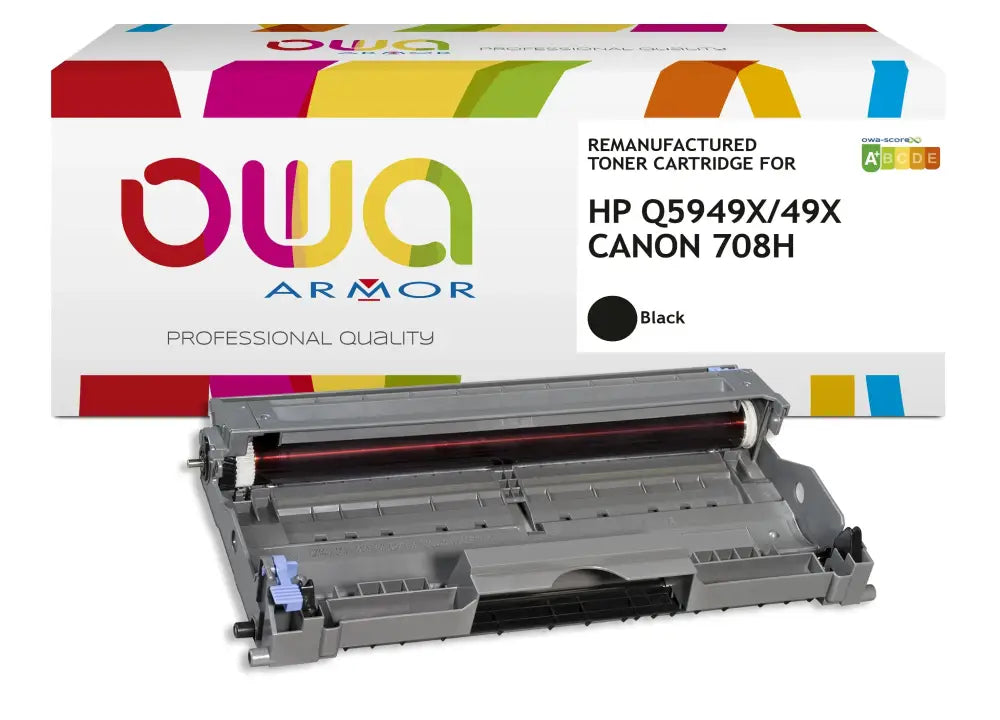 HP Q5949X CANON 708H - Cartouche laser compatible - haute capacité - Noir - Toner remanufacturé OWA