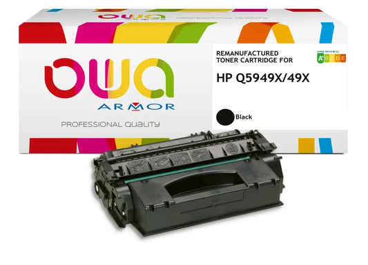 HP Q5949X - Cartouche laser compatible - extra haute capacité - Noir - Toner remanufacturé OWA