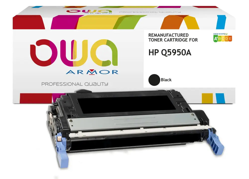 HP Q5950A - Cartouche laser compatible - extra haute capacité - Noir - Toner remanufacturé OWA