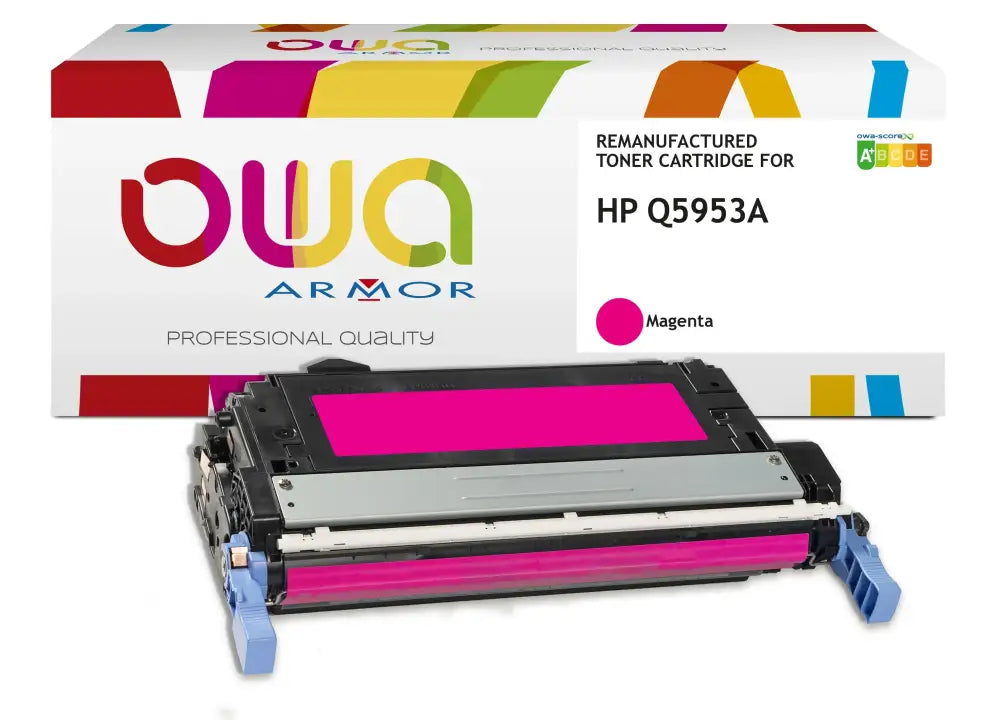 HP Q5953A - Cartouche laser compatible - extra haute capacité - Magenta - Toner remanufacturé OWA