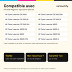 Imprimantes compatibles avec HP 501A Toner Magenta compatible équivalent à Q6473A, 502A, 311