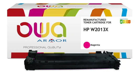 HP W2013X - Cartouche laser compatible - haute capacité - Magenta - Toner remanufacturé OWA