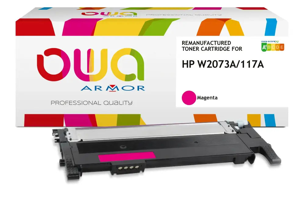 HP W2073A - Cartouche laser compatible - extra haute capacité - Magenta - Toner remanufacturé OWA