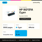 HP W2131A Toner Cyan compatible · Switch : caractéristiques