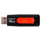 Key Ouest Clé Usb 16Go Keyslide Noir Rouge - KeyOuest