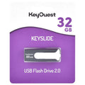 Key Ouest Clé Usb 32Go Keyslide Noir Blanc - KeyOuest