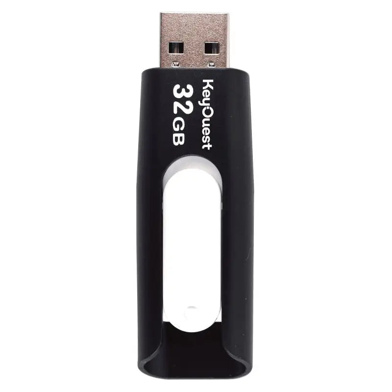 Key Ouest Clé Usb 32Go Keyslide Noir Blanc - KeyOuest