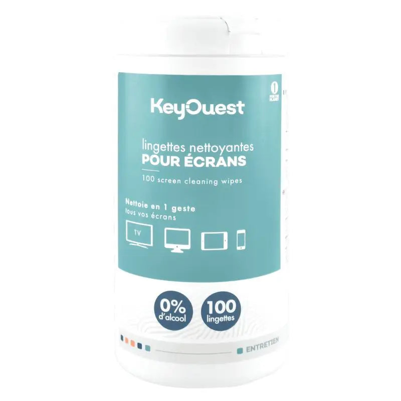 Key Ouest Lingettes Nettoyantes Pour Écran - KeyOuest