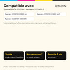 Imprimantes compatibles avec Kyocera Mita TK-3200 Toner Noir compatible équivalent à 1T02X90NL0 · Switch