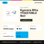 Kyocera Mita 1T02Z70NL0 Toner Noir compatible · Switch : caractéristiques