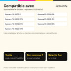 Imprimantes compatibles avec Kyocera Mita TK-310 Toner Noir compatible équivalent à 1T02F80EU0