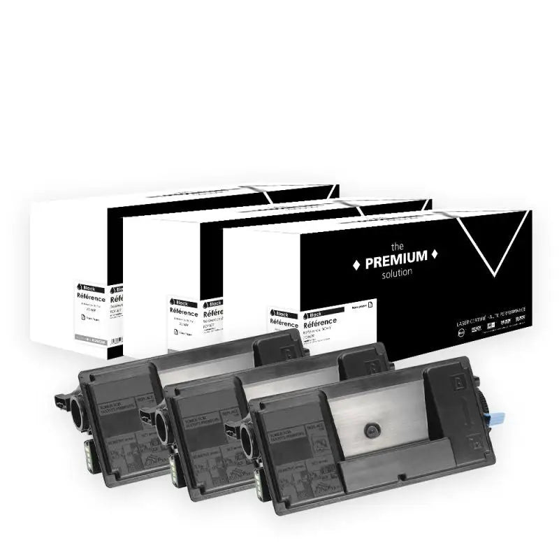 Kyocera Mita TK-3100 Toner Pack 3 Noir compatible équivalent à 1T02MS0NL0