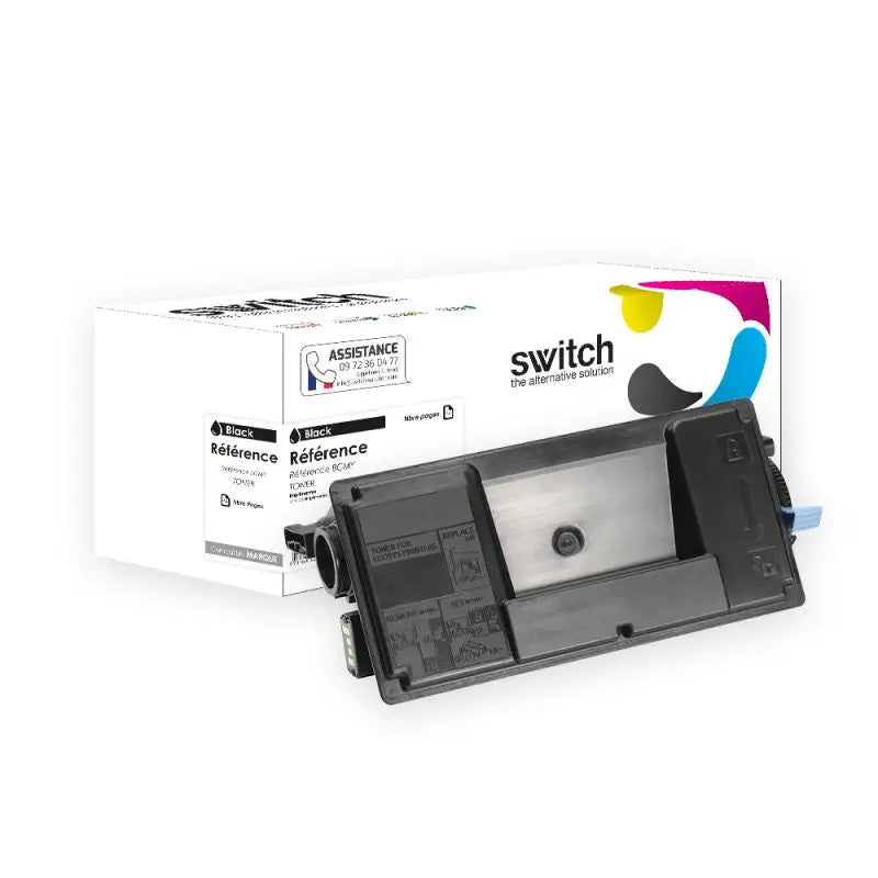 Kyocera Mita TK-3160 Toner Noir compatible équivalent à 1T02T90NL0 · Switch