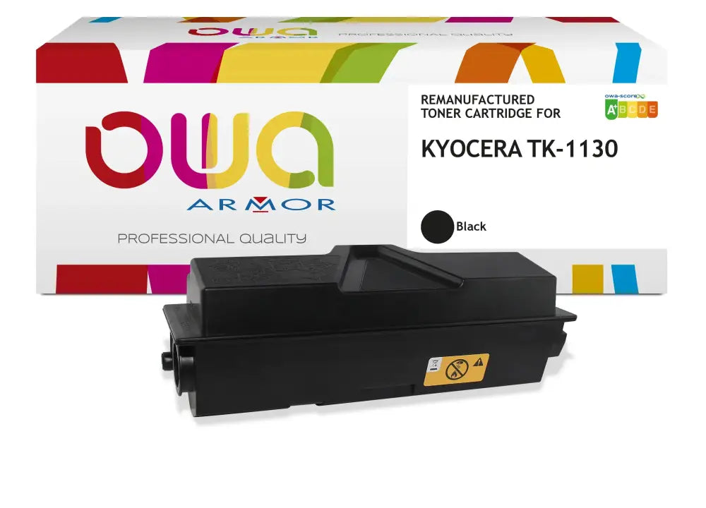KYOCERA TK-1130 - Cartouche laser compatible - Noir - Toner remanufacturé OWA