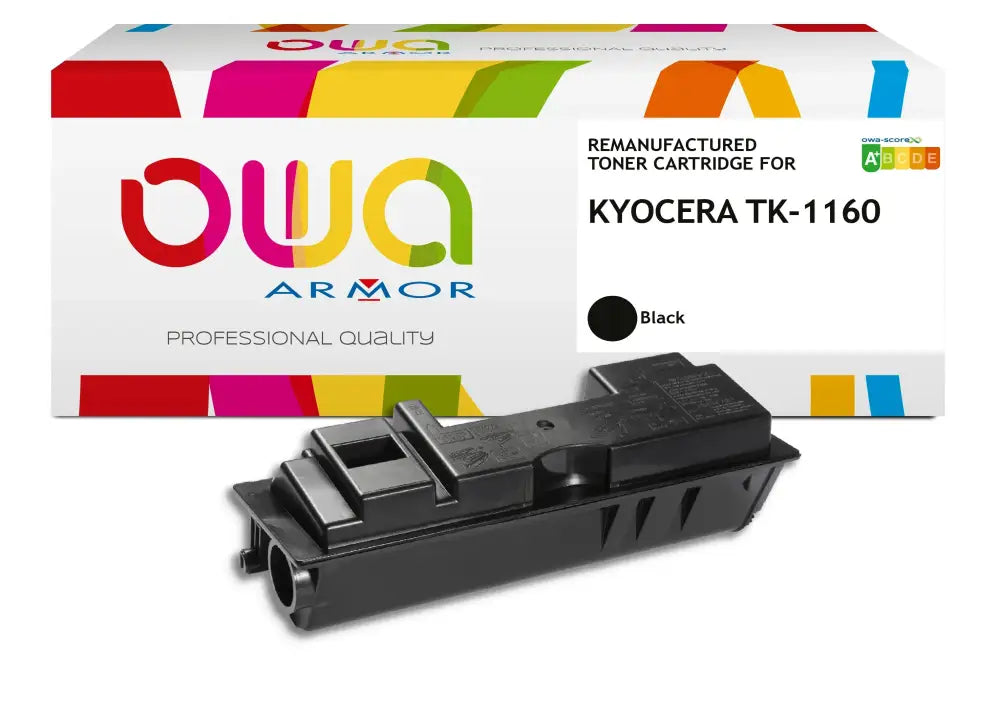 KYOCERA TK-1160 - Cartouche laser compatible - extra haute capacité - Noir - Toner remanufacturé OWA