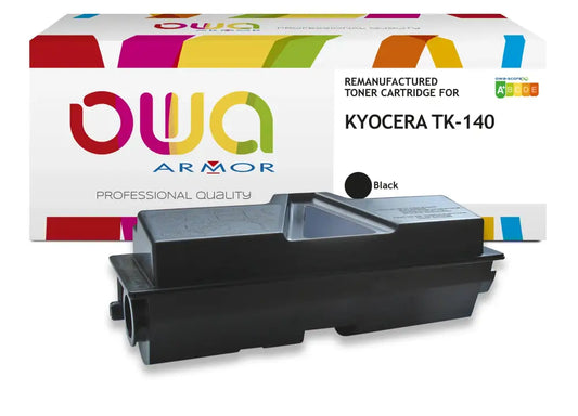 KYOCERA TK-140 - Cartouche laser compatible - Noir - Toner remanufacturé OWA