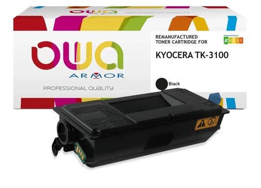 KYOCERA TK-3100 - Cartouche laser compatible - Noir - Toner remanufacturé OWA