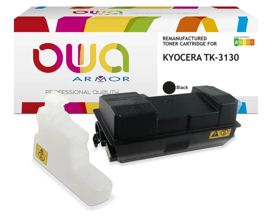 KYOCERA TK-3130 - Cartouche laser compatible - Noir - Toner remanufacturé OWA