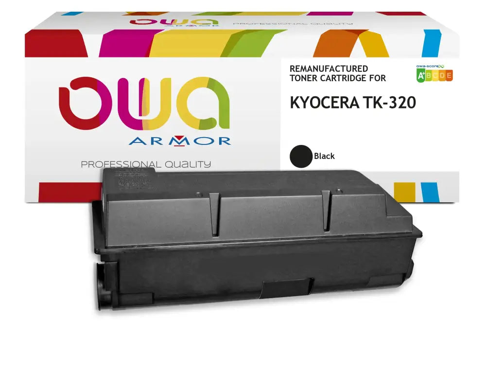 KYOCERA TK-320 - Cartouche laser compatible - haute capacité - Noir - Toner remanufacturé OWA