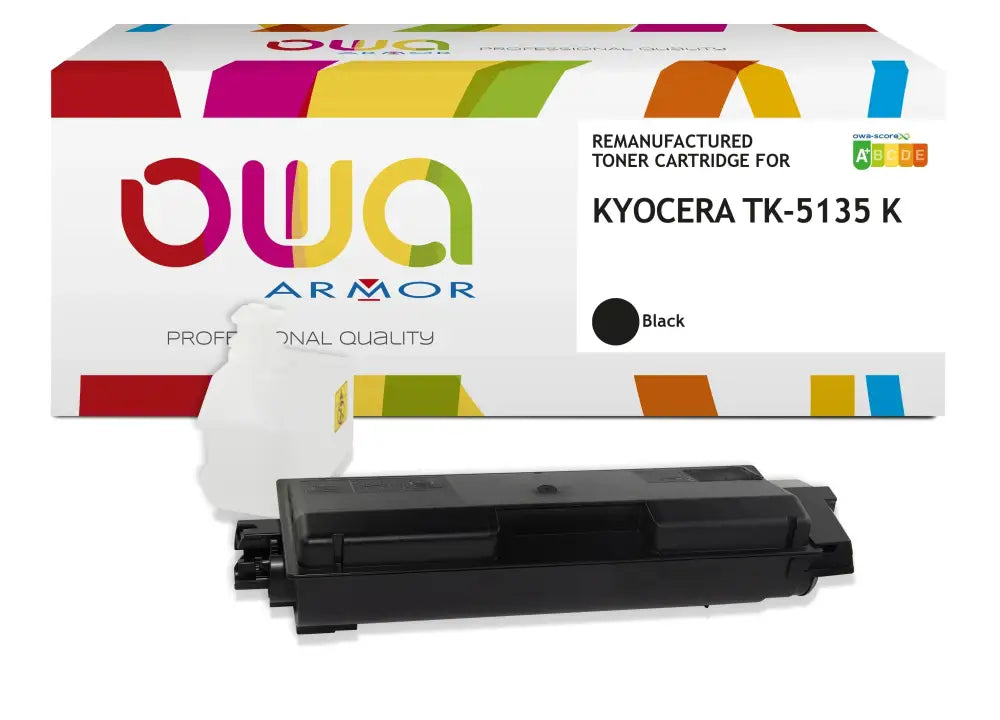 KYOCERA TK-5135 K - Cartouche laser compatible - Noir - Toner remanufacturé OWA