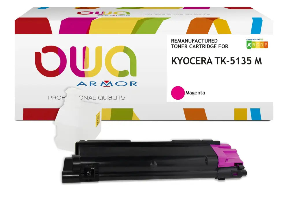 KYOCERA TK-5135 M - Cartouche laser compatible - Magenta - Toner remanufacturé OWA