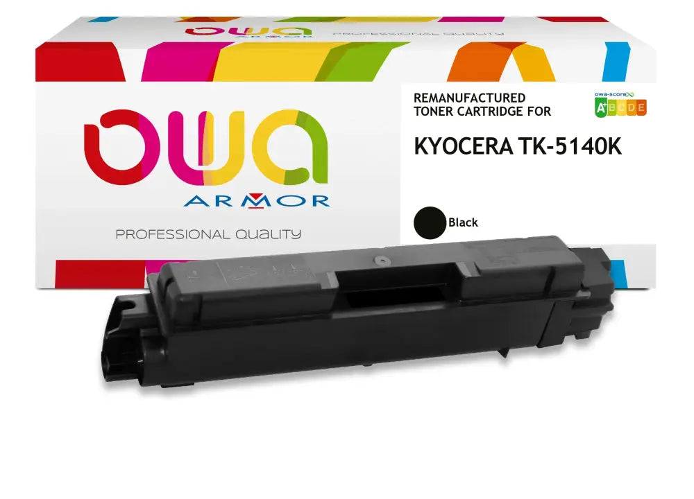 KYOCERA TK-5140 K - Cartouche laser compatible - Noir - Toner remanufacturé OWA