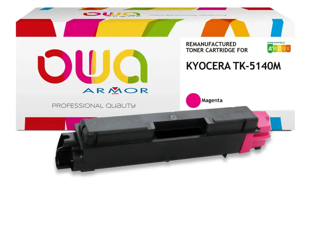 KYOCERA TK-5140 M - Cartouche laser compatible - Magenta - Toner remanufacturé OWA