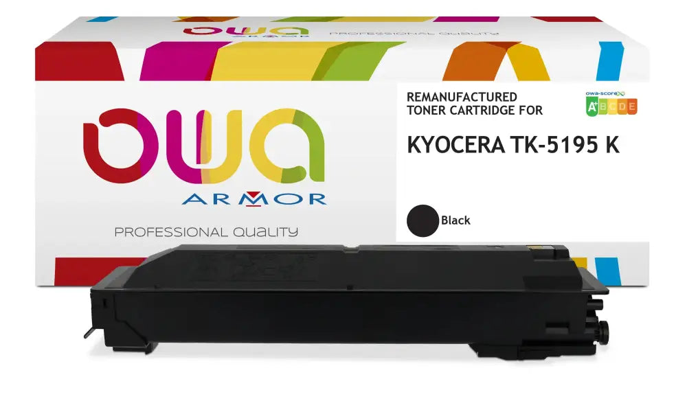 KYOCERA TK-5195 K - Cartouche laser compatible - Noir - Toner remanufacturé OWA