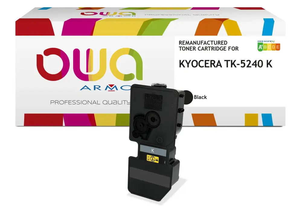 KYOCERA TK-5240 K - Cartouche laser compatible - Noir - Toner remanufacturé OWA