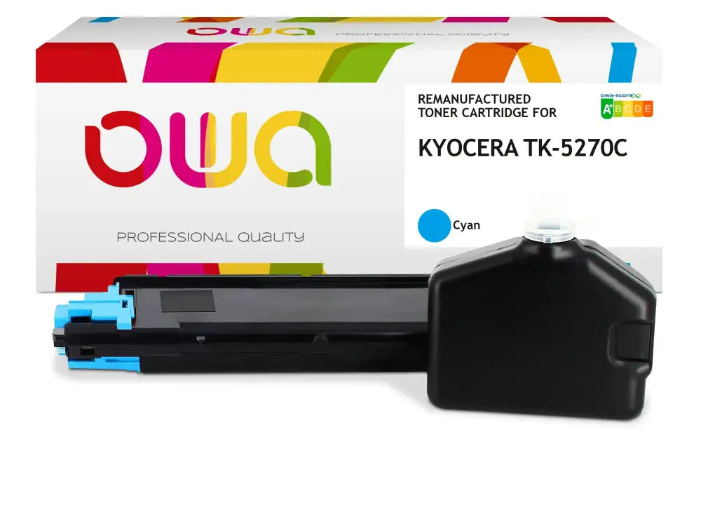 KYOCERA TK-5270 C - Cartouche laser compatible - Cyan - Toner remanufacturé OWA
