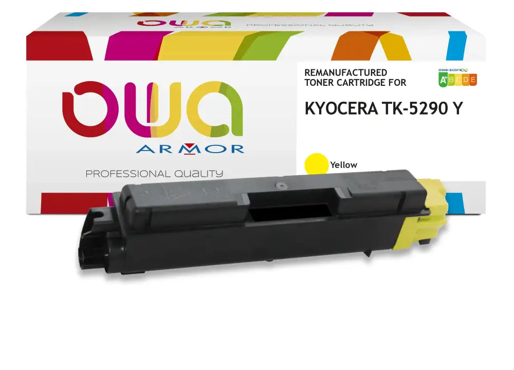 KYOCERA TK-5290 Y - Cartouche laser compatible - Jaune - Toner remanufacturé OWA