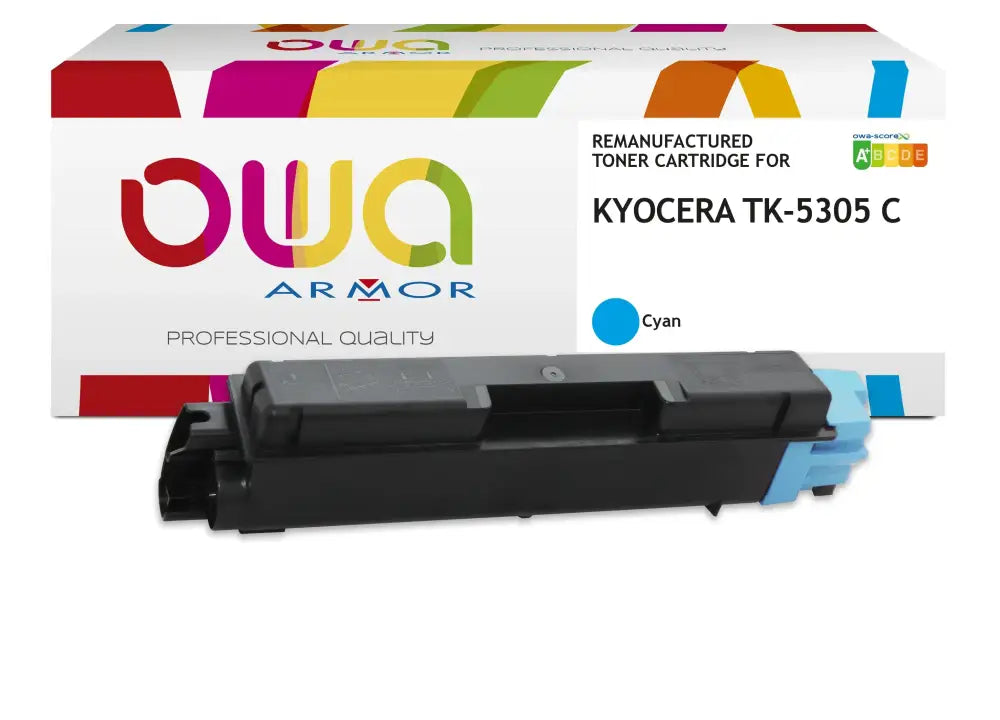 KYOCERA TK-5305 C - Cartouche laser compatible - Cyan - Toner remanufacturé OWA